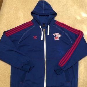 KU Kansas Adidas sweatshirt
